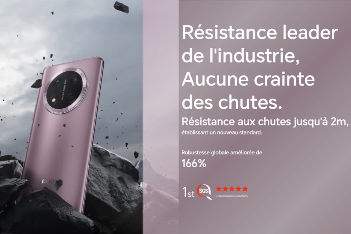 Découvrez le nouveau Honor Magic 7 Lite, un smartphone indestructible doté d'une batterie de 6600 mAh, actuellement en promotion pour les soldes.